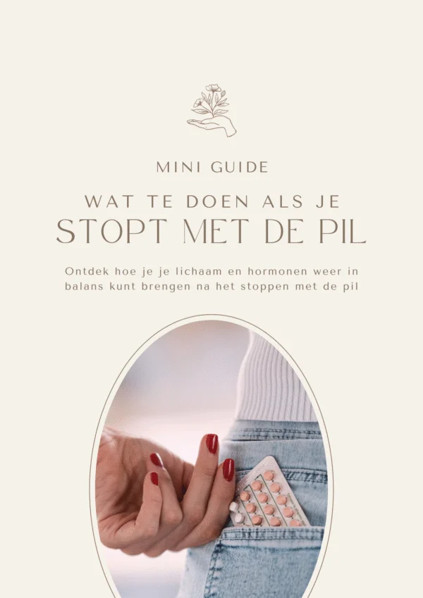 mini guide - stoppen met de pil
